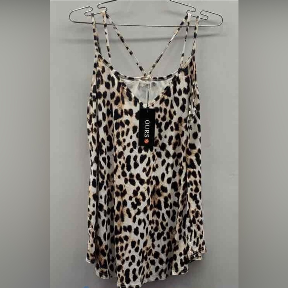 OURS Leopard Print Women's Blouse